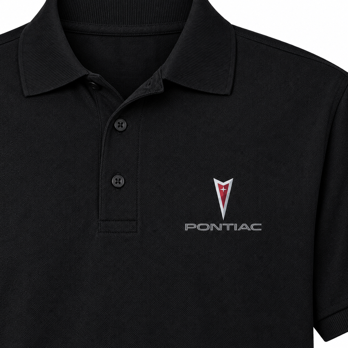 Pontiac dry blend polo | Color: Black | Image 3