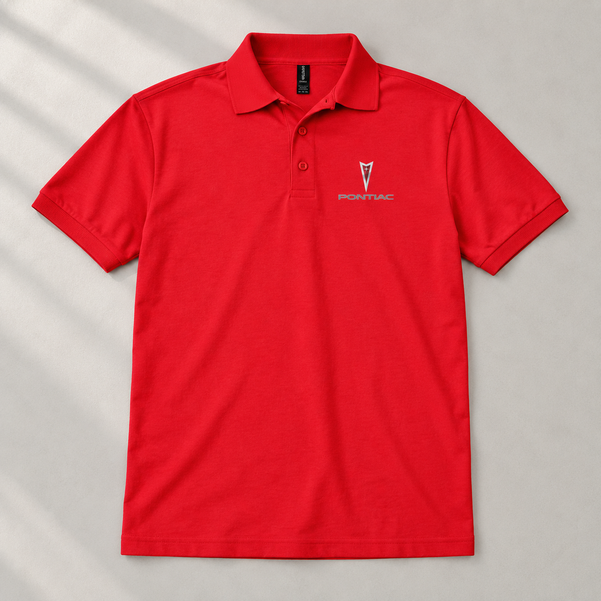 Pontiac dry blend polo | Color: Red | Image 5