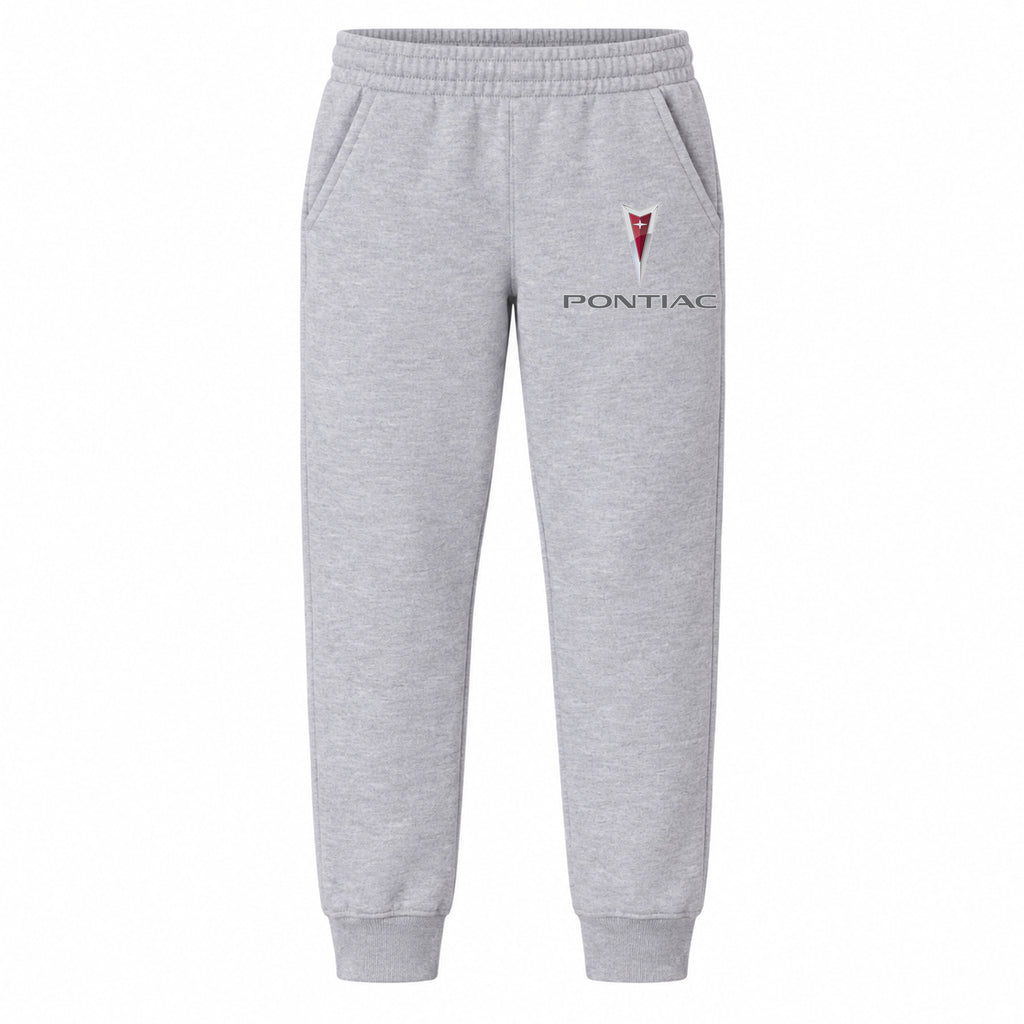 Pontiac youth jogger sweatpants in Grey, Youth Large ages 10–12