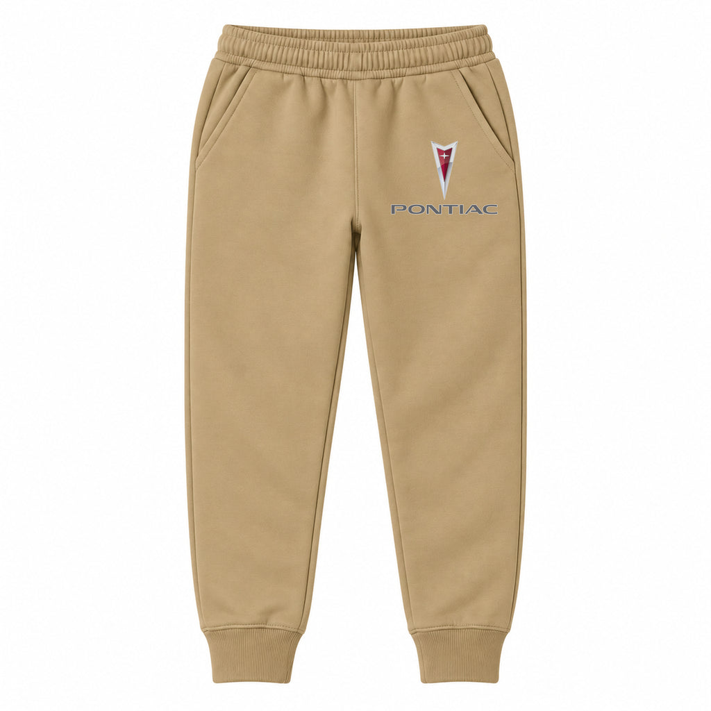 Pontiac youth jogger sweatpants in Khaki, Youth Large ages 10–12