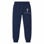 Pontiac youth jogger sweatpants in Navy Blue, Youth Large ages 10–12