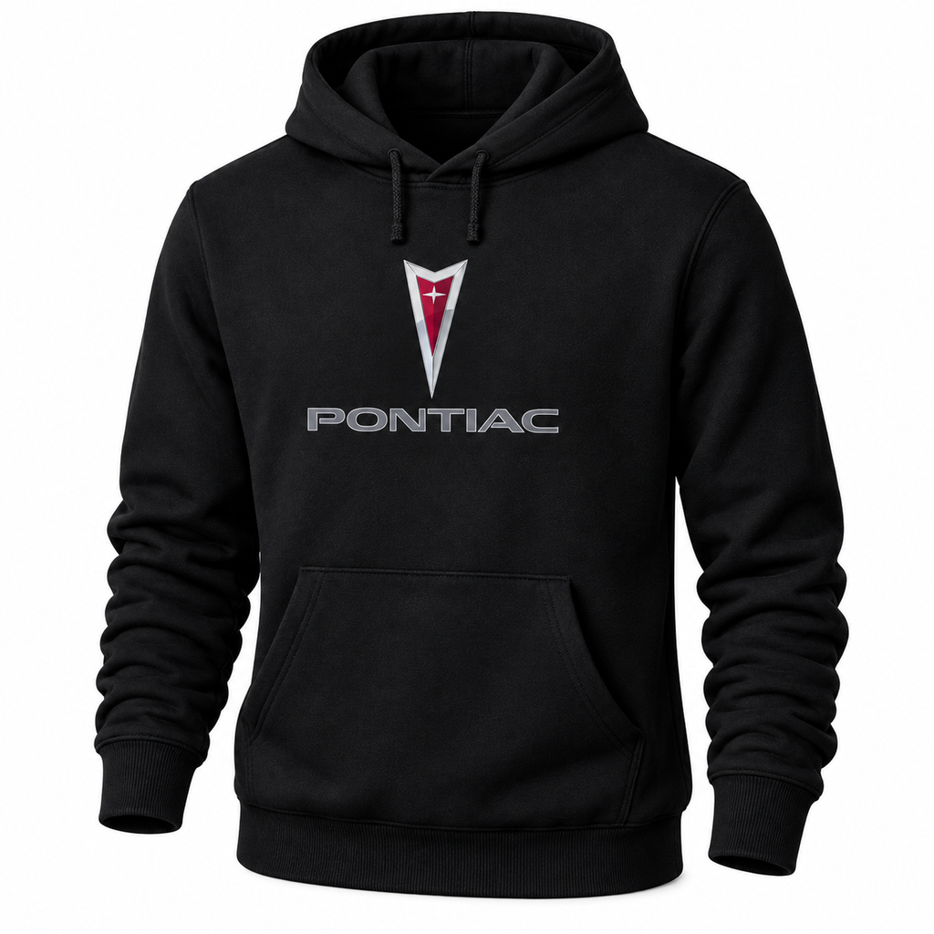 Pontiac pullover hoodie | Color: Black | Image 2