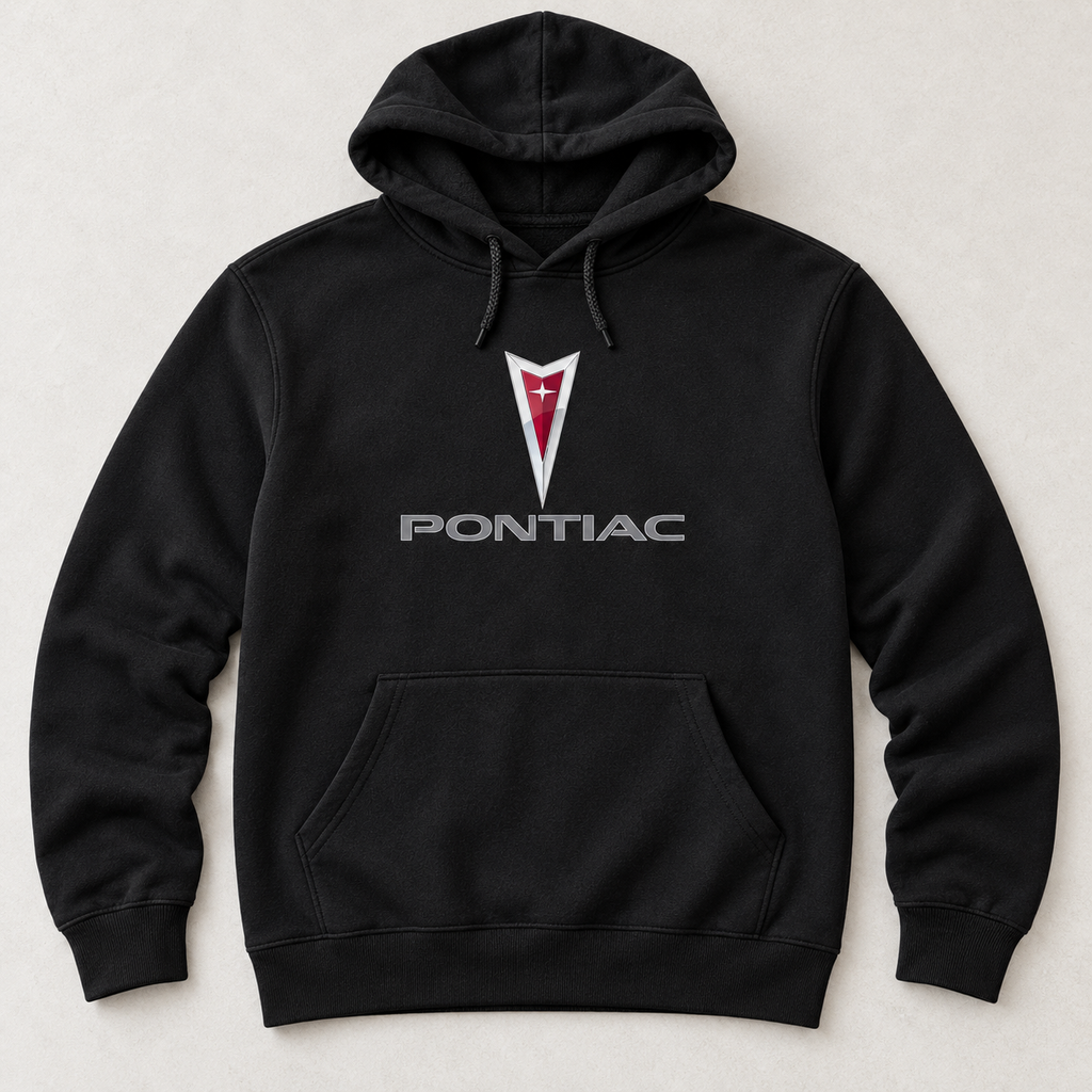 Pontiac pullover hoodie | Color: Black | Image 5