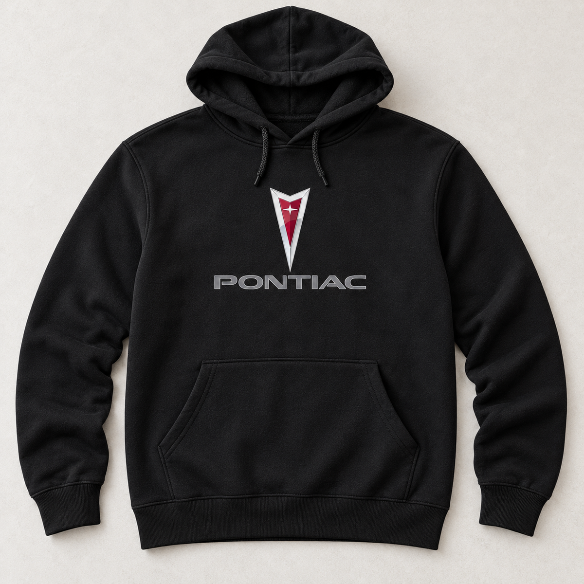 Pontiac pullover hoodie | Color: Black | Image 5