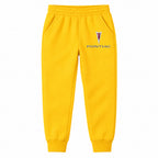 Pontiac youth jogger sweatpants in Yellow, Youth Large ages 10–12