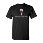 Youth Kids Pontiac Car Cotton T-Shirt | Color: Black | Main