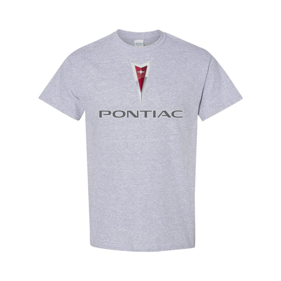 Youth Kids Pontiac Car Cotton T-Shirt | Color: Grey | Main