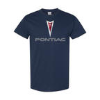 Youth Kids Pontiac Car Cotton T-Shirt | Color: Navy | Main