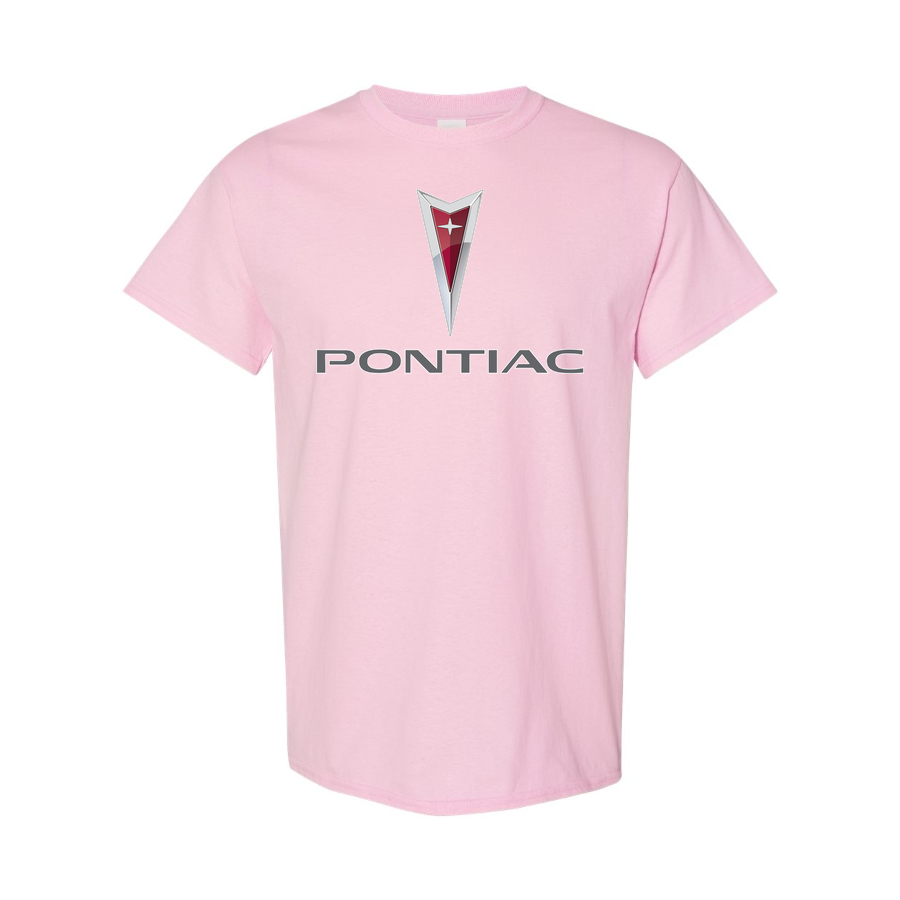 Youth Kids Pontiac Car Cotton T-Shirt | Color: Pink | Main