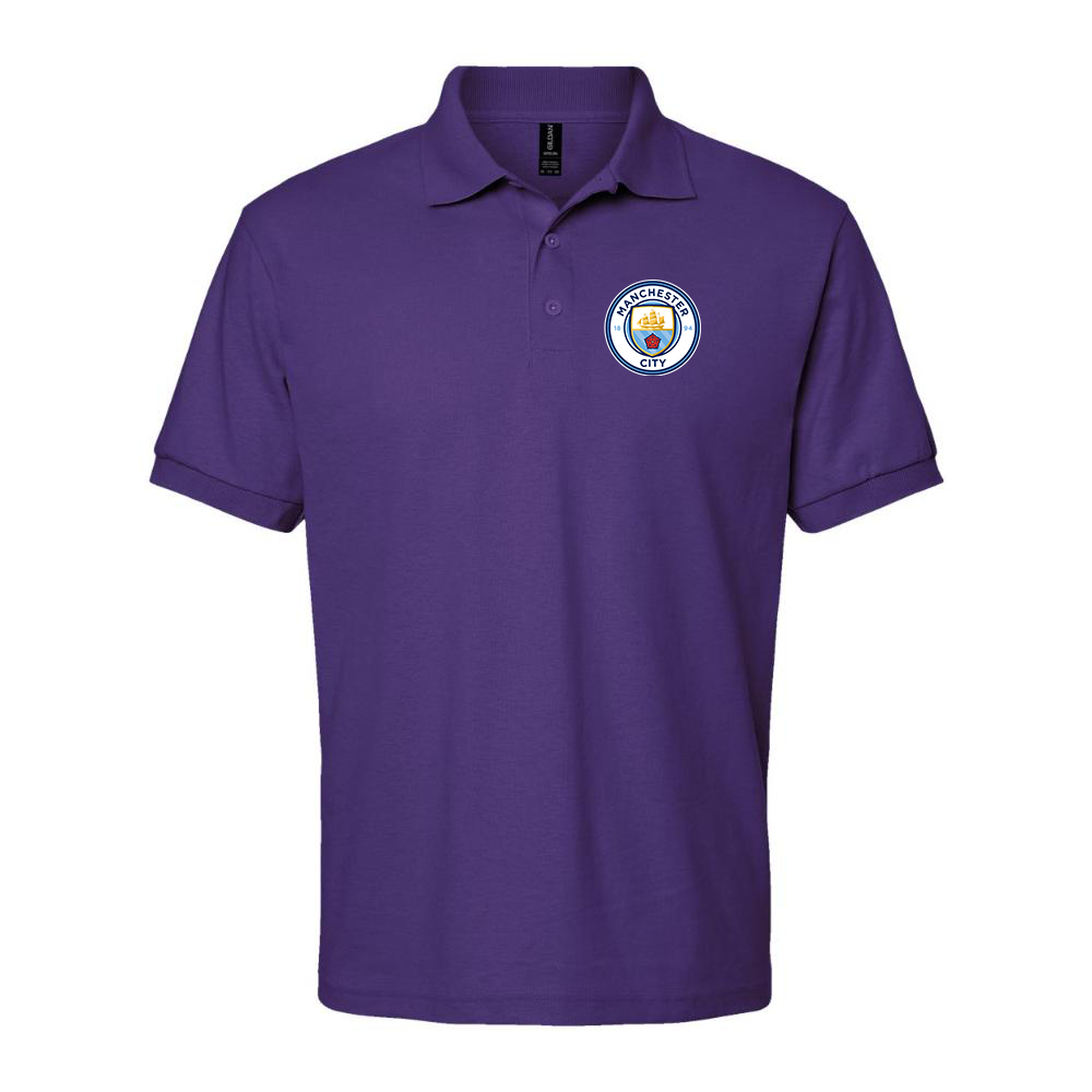 Men's Manchester City Soccer Dry Blend Polo