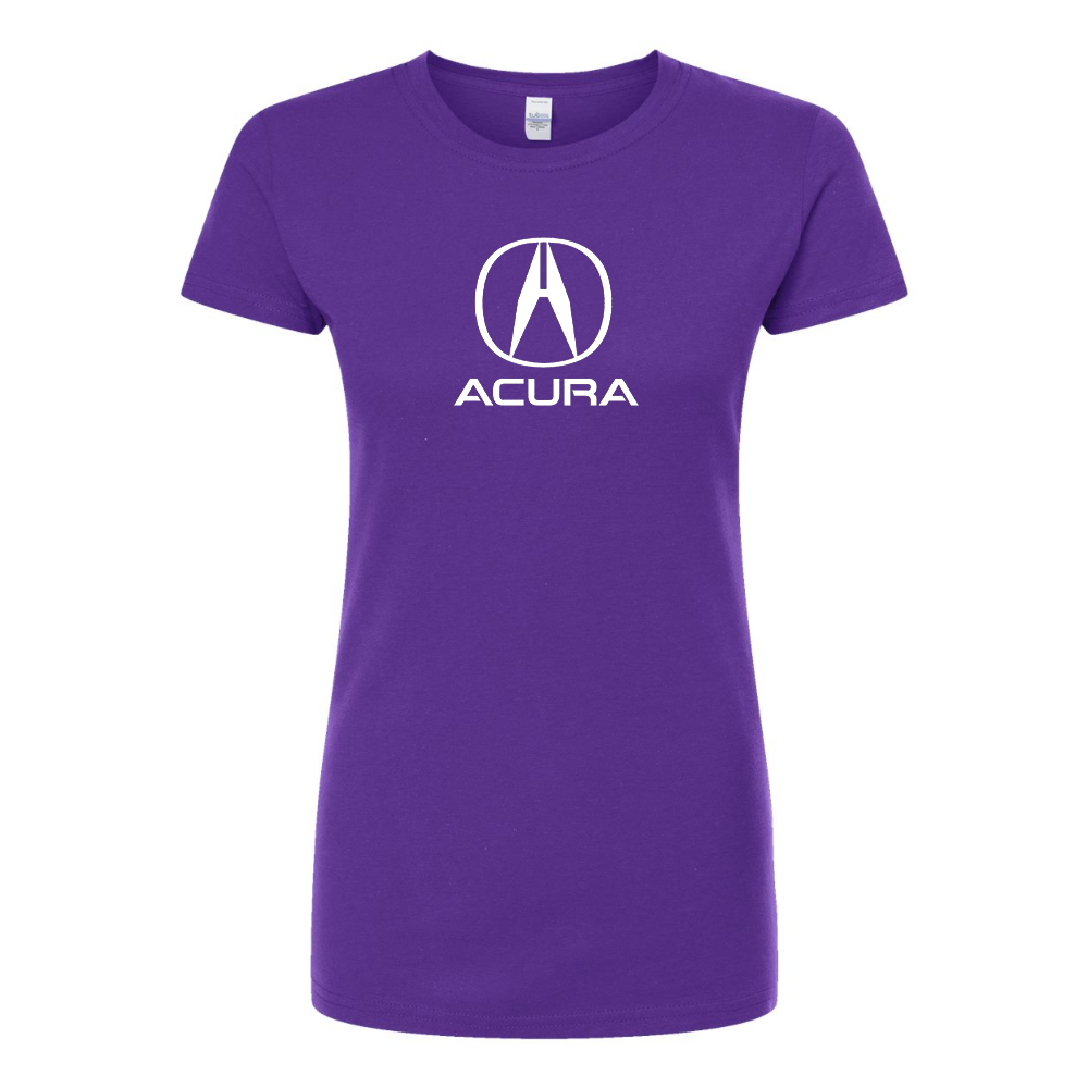 Women’s Acura Car Round Neck T-Shirt