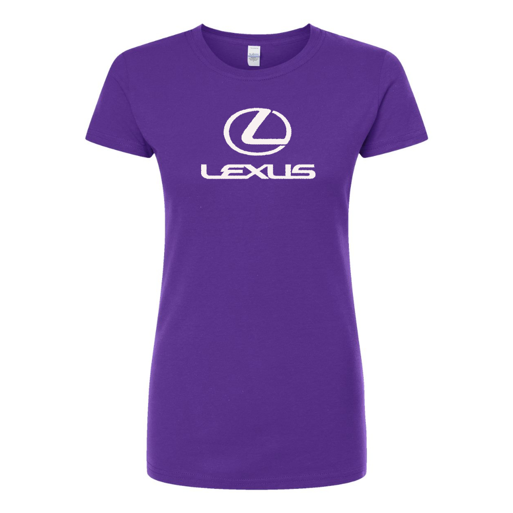 Women’s Lexus Car Round Neck T-Shirt