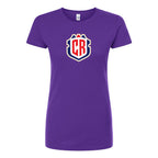 Women's Costa Rica National Soccer Team Round Neck T-Shirt