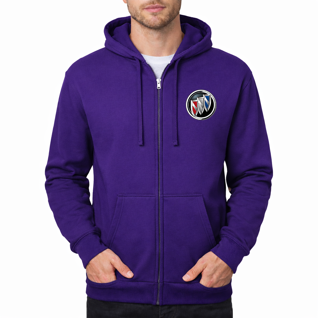 Men’s Buick Motorsports Car Zipper Hoodie