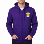 Men's Scotland National Soccer Team Zipper Hoodie