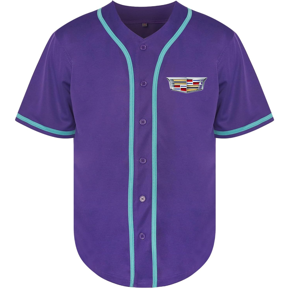 Men’s Cadillac Car Baseball Jersey