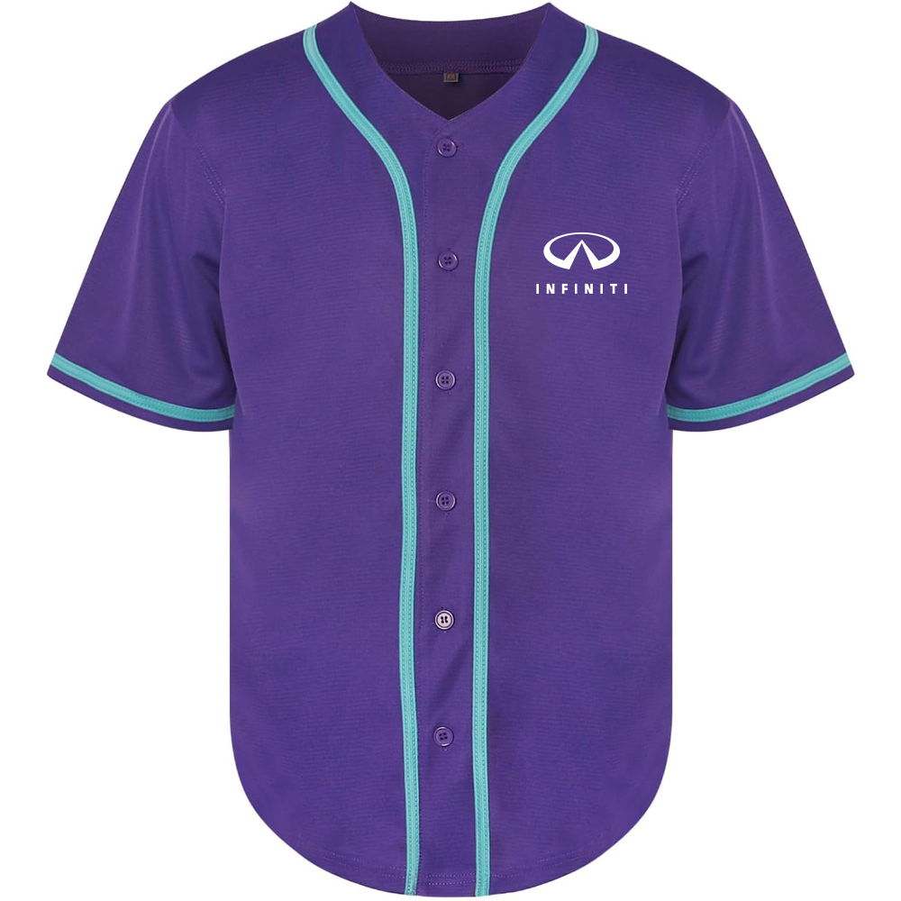 Men’s Infiniti Luxury Car Baseball Jersey