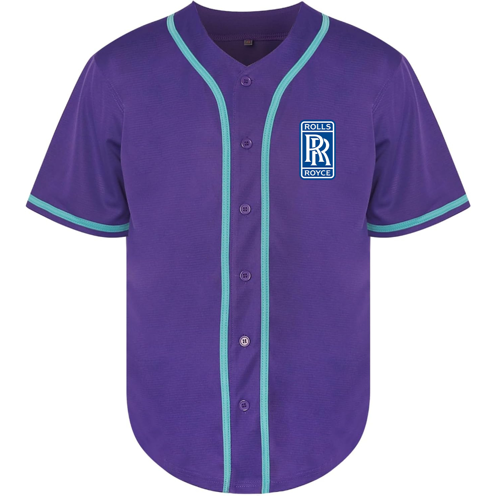 Men’s Rolls Royce Motorsport Car Baseball Jersey