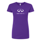 Women’s Infiniti Luxury Car Round Neck T-Shirt
