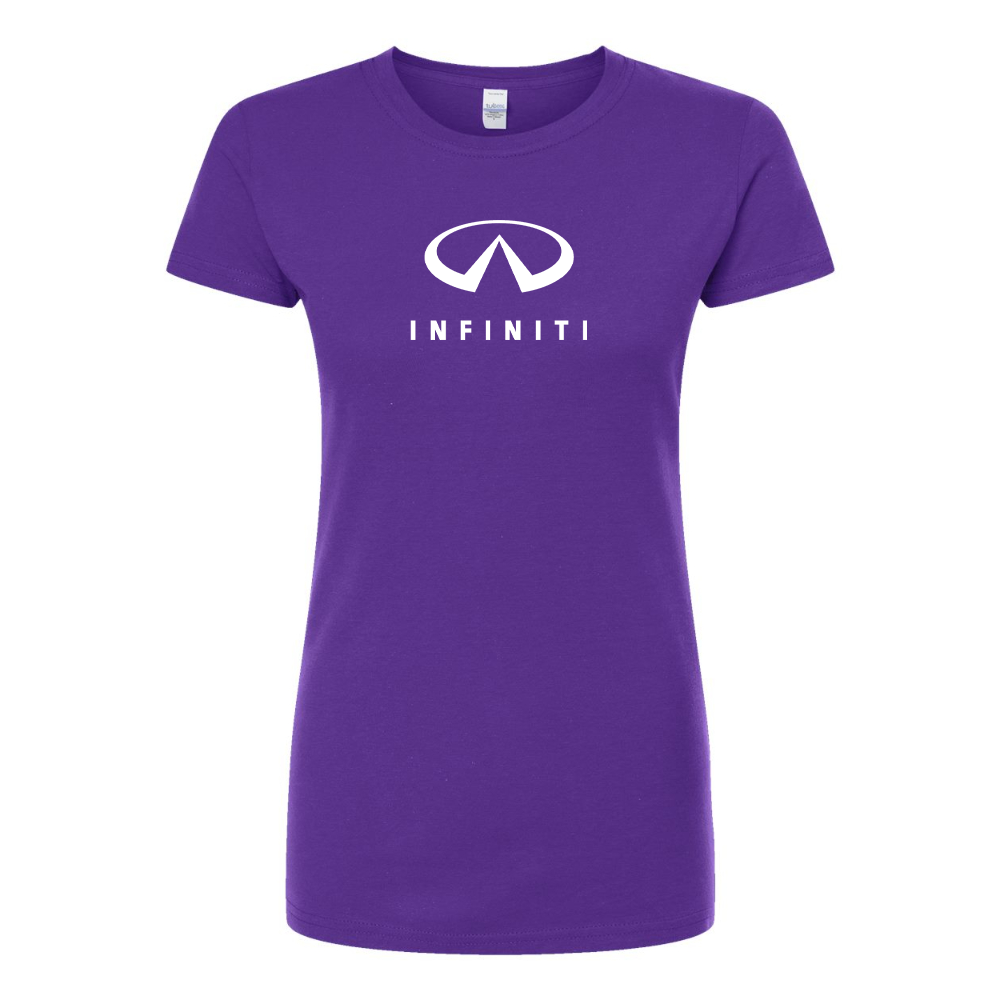 Women’s Infiniti Luxury Car Round Neck T-Shirt