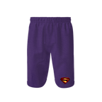 Men's Superman Superhero Athletic Fleece Shorts