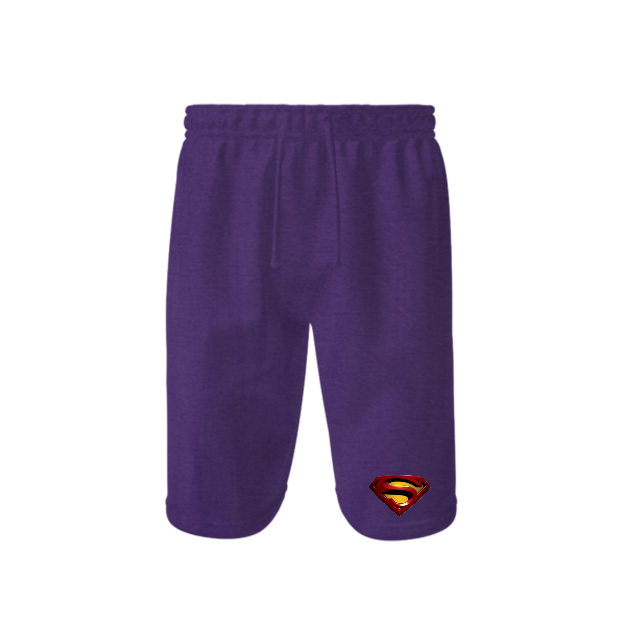Men's Superman Superhero Athletic Fleece Shorts
