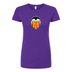 Women's Valencia FC Round Neck T-Shirt