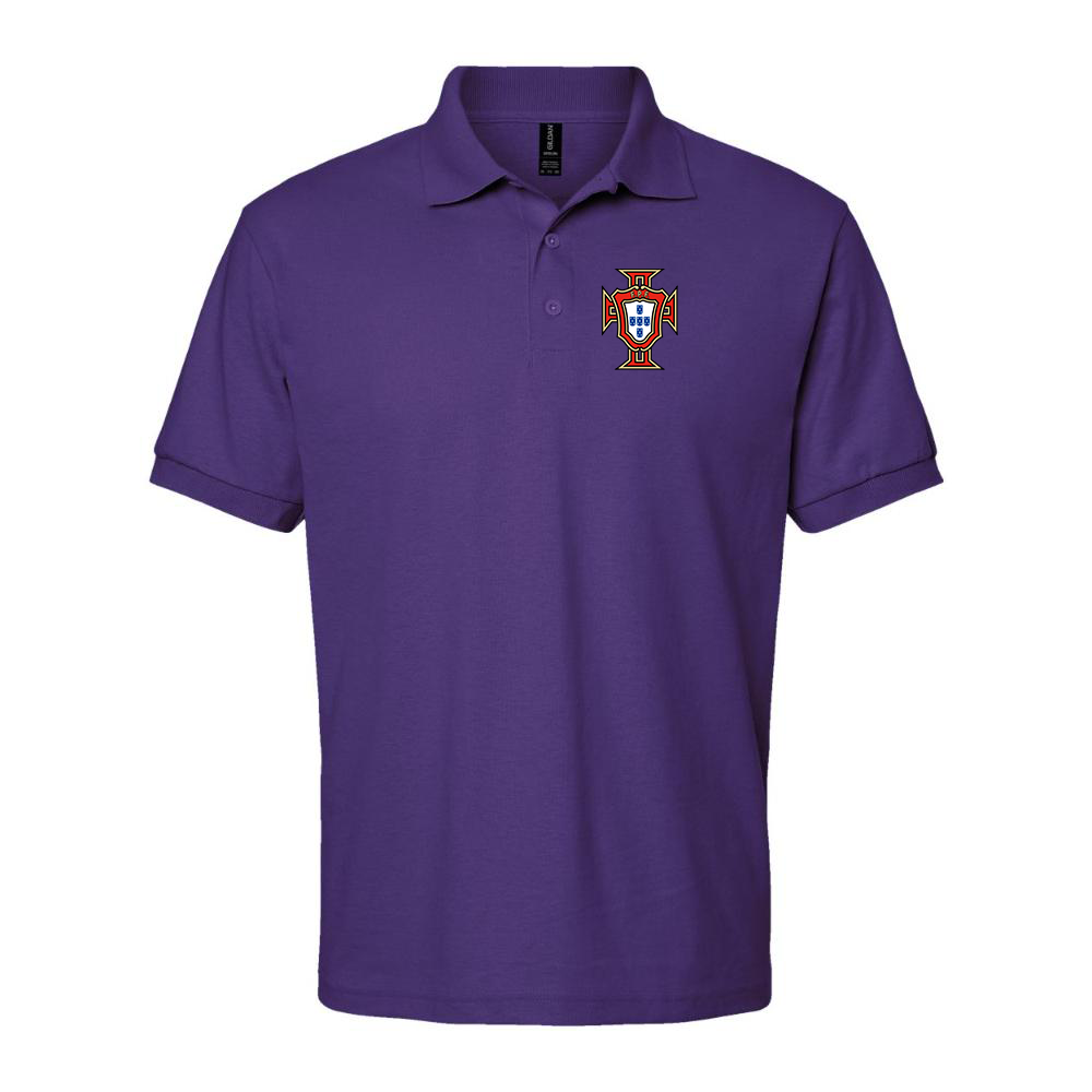 Men's Portugal National Soccer Team Dry Blend Polo