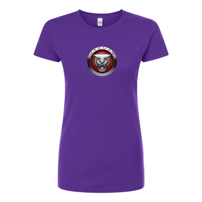 Women’s Jaguar Motorsport Car Round Neck T-Shirt