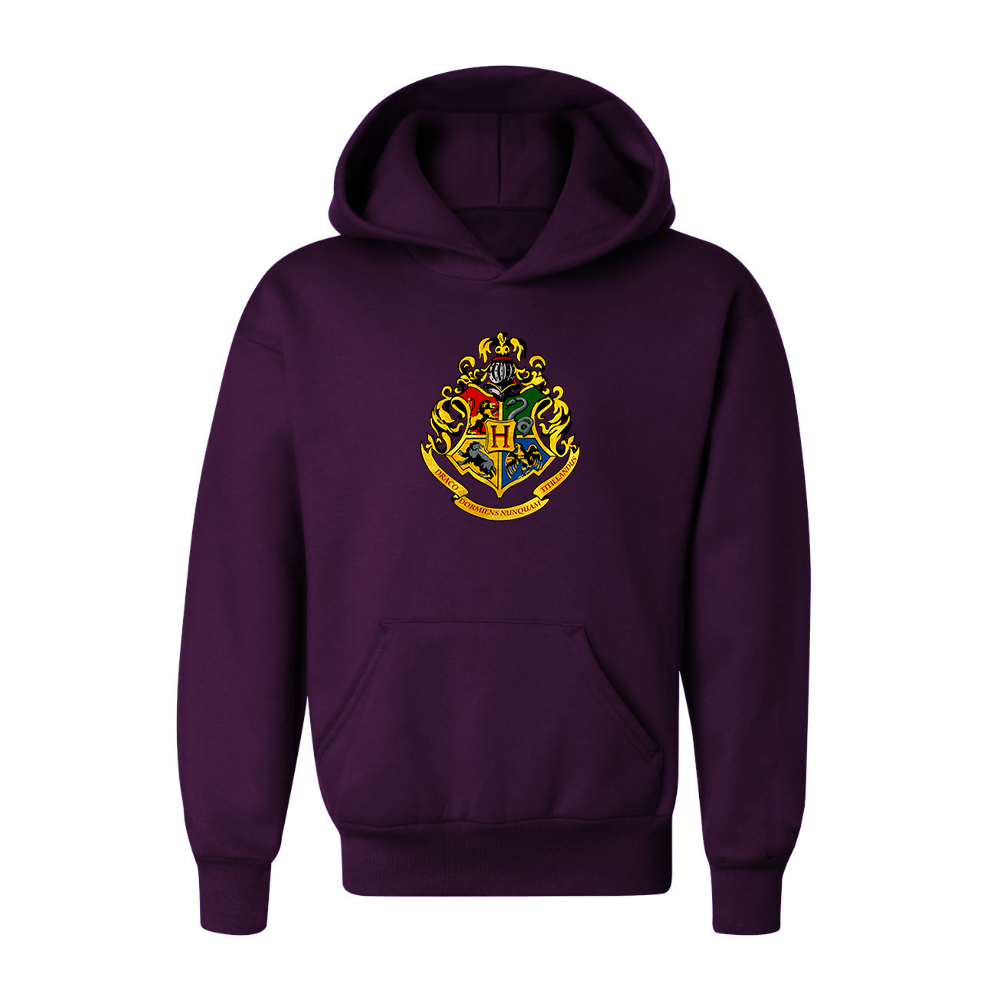 Youth Kids Hogwarts Emblem Harry Potter Movie Pullover Hoodie
