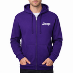 Men’s Jeep Car Zipper Hoodie