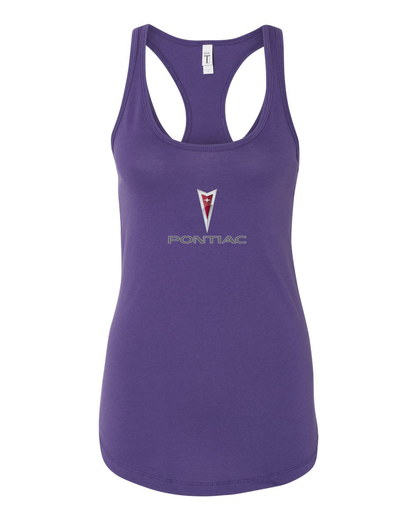 Women's Pontiac Car Racerback Tank Top