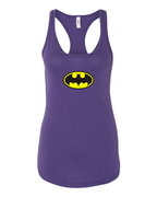 Women's DC Comics Batman Superhero Racerback Tank Top