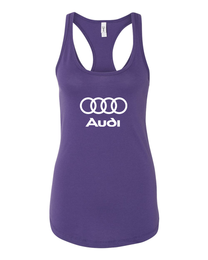 Women's Audi Motorsports Car Racerback Tank Top