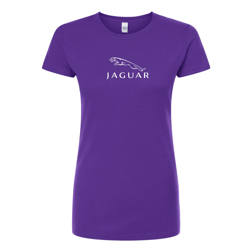 Women’s Jaguar Symbol  Car Round Neck T-Shirt