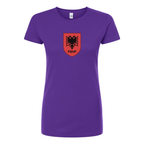 Women's Albania National Soccer Team Round Neck T-Shirt