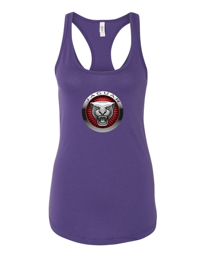 Women's Jaguar Motorsport Car Racerback Tank Top