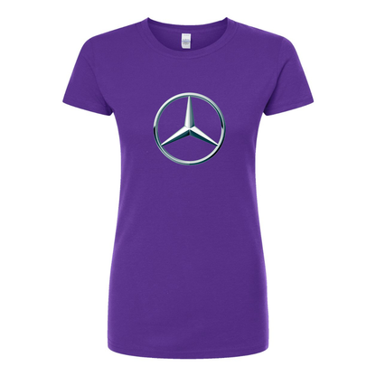 Women's Mercedes-Benz New Car Round Neck T-Shirt