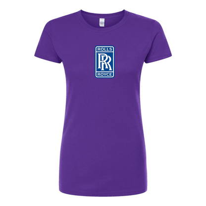 Women’s Rolls Royce Motorsport  Car Round Neck T-Shirt