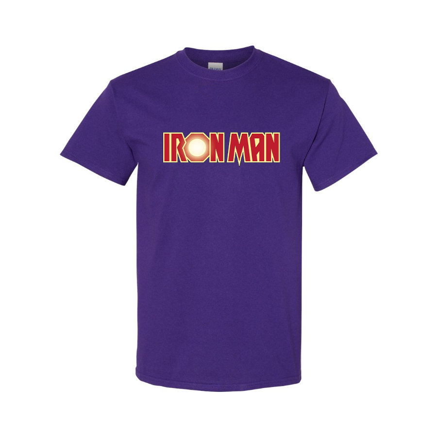 Youth Kids Iron Man Marvel Superhero Cotton T-Shirt