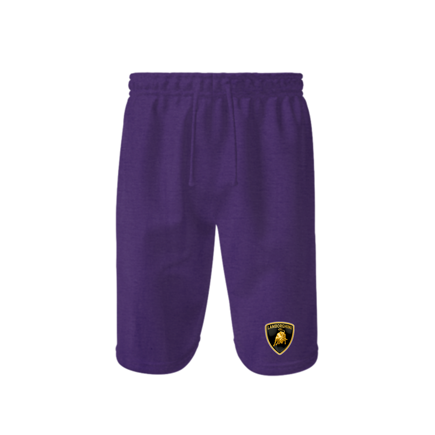 Men’s Lamborghini Car Athletic Fleece Shorts