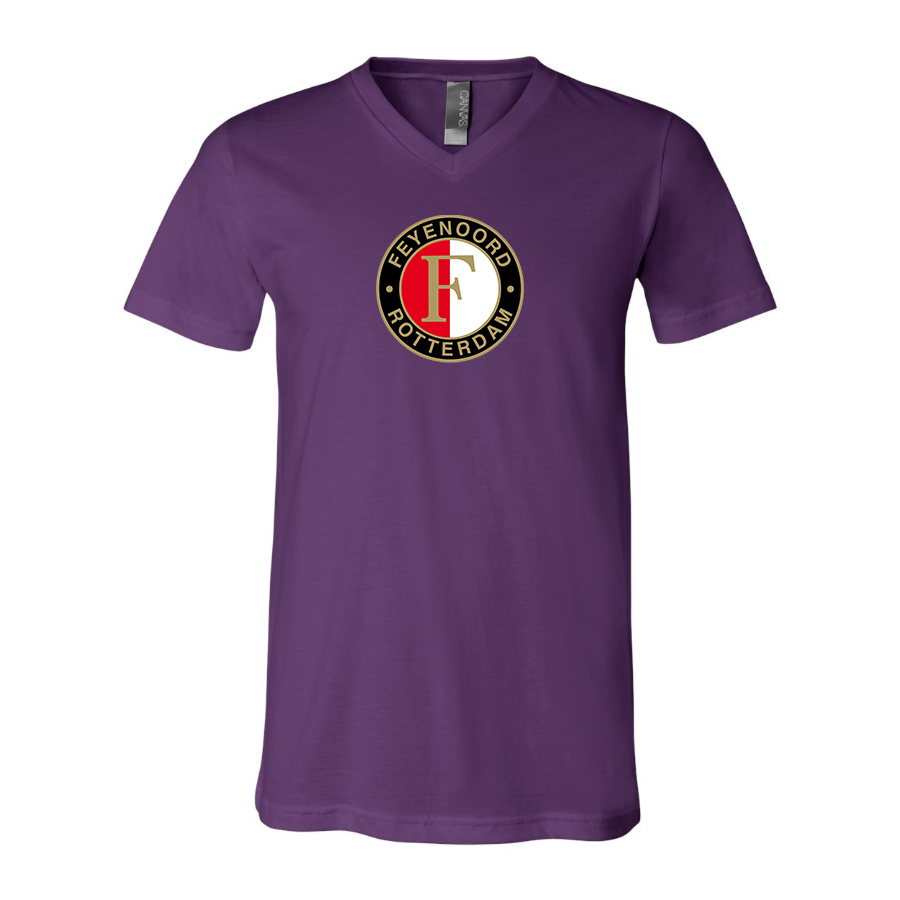Men’s Feyenoord FC - BELLA + CANVAS - Jersey V-Neck Tee - 3005