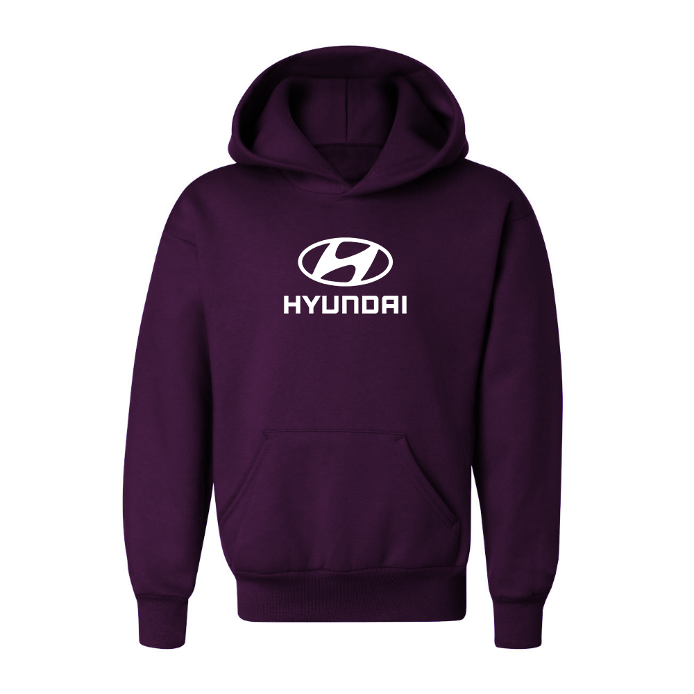 Youth Kids Hyundai Car Pullover Hoodie