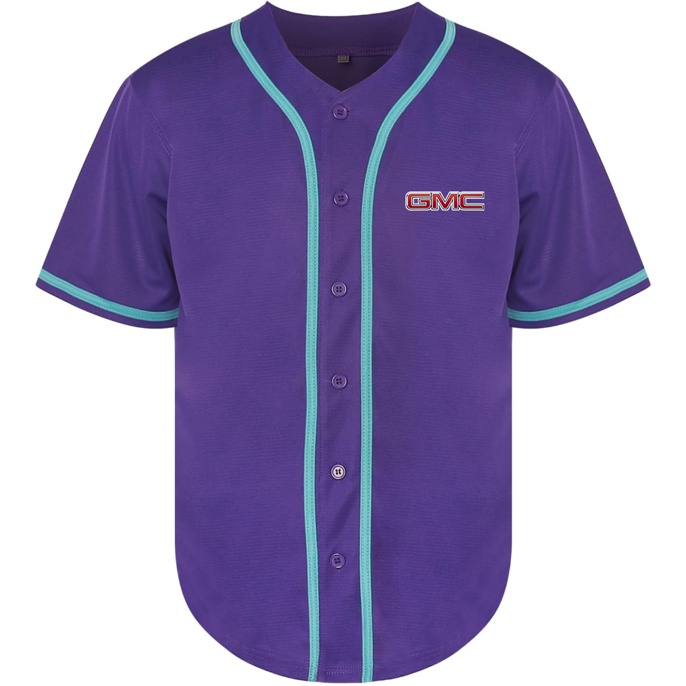 Men’s GMC Car Baseball Jersey