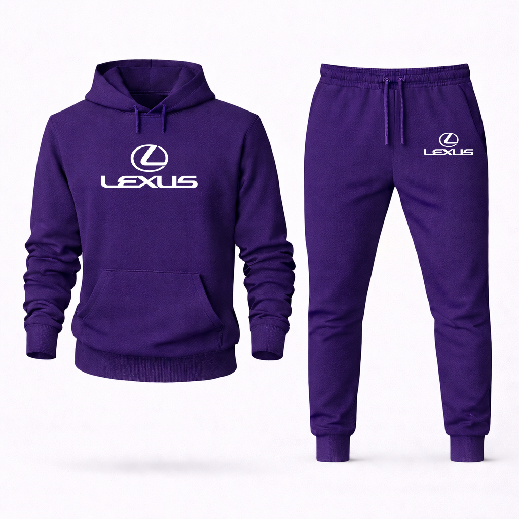 Men’s Lexus Car Hoodie Joggers Set