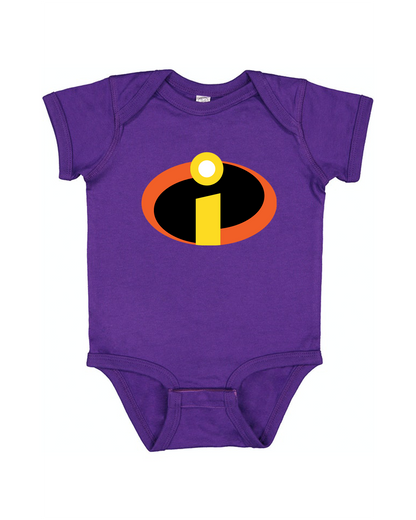 The Incredibles Cartoon Baby Romper Onesie