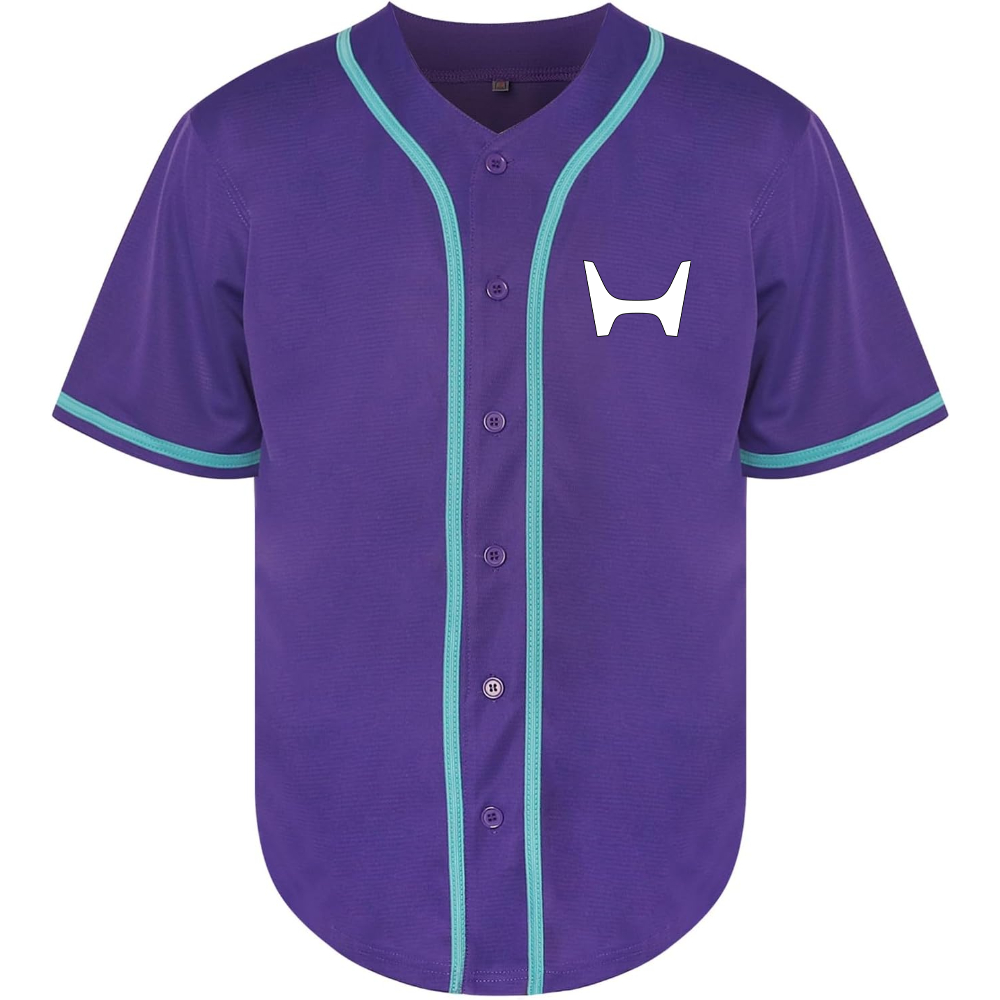 Men's Honda Car New Baseball Jersey