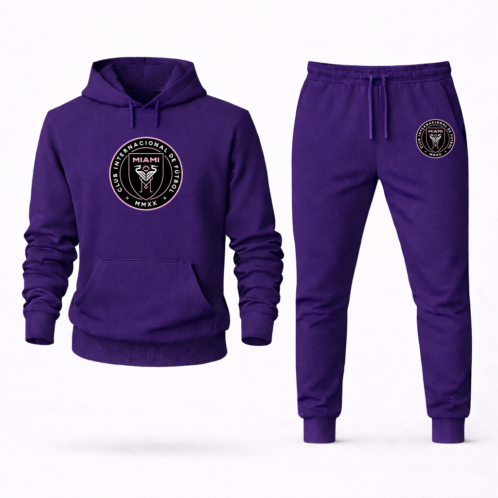 Men's Inter Miami FC Hoodie Joggers Set