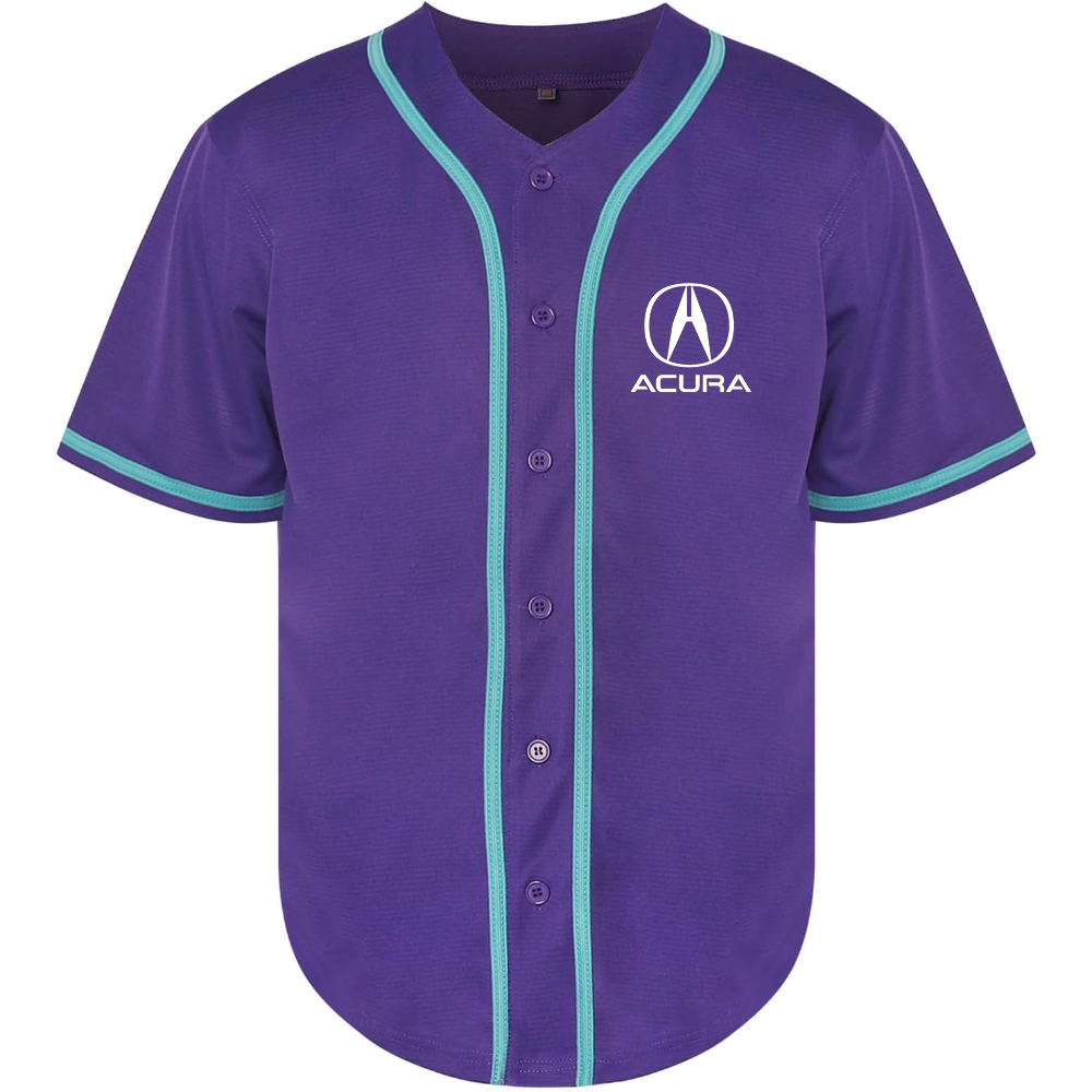 Men’s Acura Car Baseball Jersey