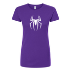 Women's Spiderman Marvel Avengers Superhero Round Neck T-Shirt
